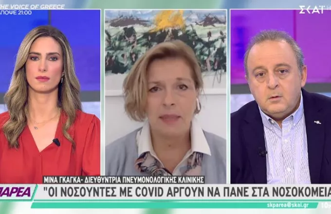 Γκάγκα σε ΣΚΑΪ: Οι ασθενείς με κορωνοϊό αργούν να πάνε στο νοσοκομείο- Φόβοι για 3ο κύμα