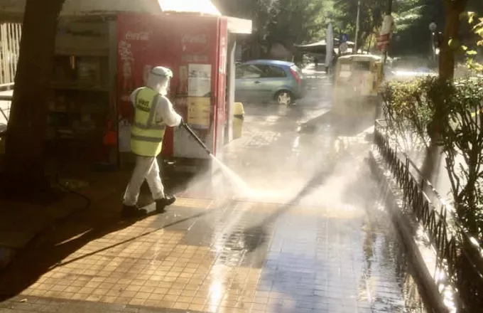 Δήμος Αθηναίων: Μεγάλη δράση καθαριότητας-απολύμανσης στο Κουκάκι
