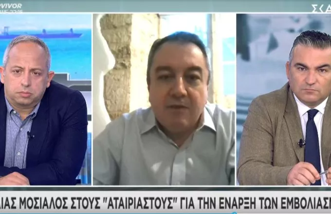 Μόσιαλος σε ΣΚΑΪ: Ακόμα κι αν αλλάξει ο ιός, σε 6 βδομάδες θα έχουμε νέο εμβόλιο