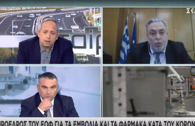 Κορωνοϊός-Πρόεδρος ΕΟΦ σε ΣΚΑΪ για εμβολιασμό: Πότε θα αποκτήσουμε ανοσία στην Ελλάδα