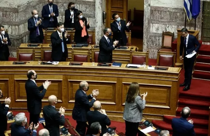 Ψηφίσθηκε ο προϋπολογισμός του 2021 με 158 ψήφους