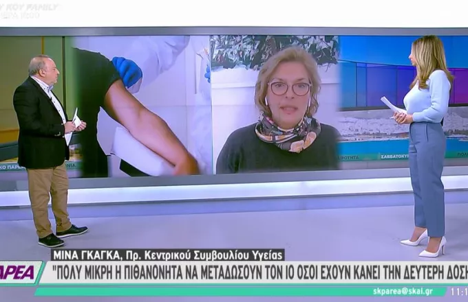 Γκάγκα σε ΣΚΑΪ: Αύξηση εισαγωγών σε Αττική-Ρεκόρ νοσηλευόμενων στο Σωτηρία από την αρχή της πανδημίας (VID)