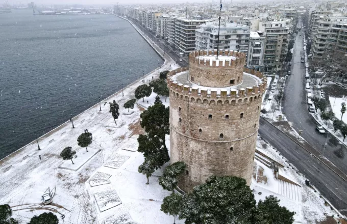 Σε ποιές περιοχές της Θεσσαλονίκης θα είναι κλειστά τη Δευτέρα τα σχολεία λόγω καιρού