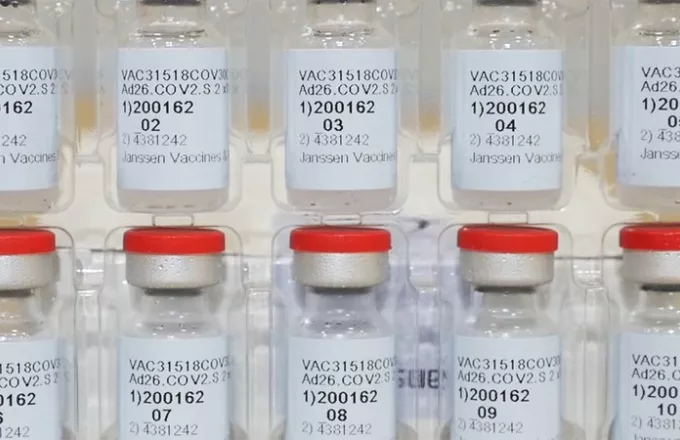 Κορωνοϊός- EMA: Το εμβόλιο Johnson & Johnson συνδέεται με άλλη μια σπάνια περίπτωση θρόμβωσης