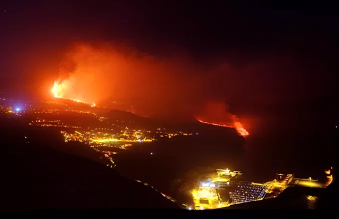 Έκρηξη- Τέλος: Το ηφαίστειο Κούμπρε Βιέχα στην Λα Πάλμα σταμάτησε να εκρήγνυται