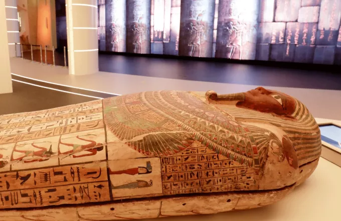 Σπουδαίοι αιγυπτιακοί αρχαιολογικοί θησαυροί στην Expo Dubai 2020. 