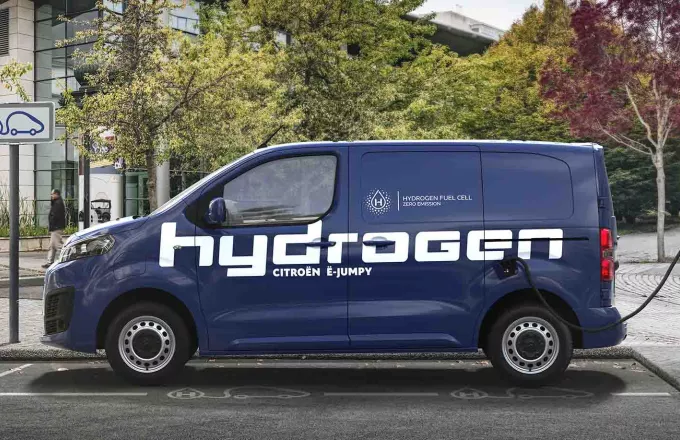 e-Jumpy Hydrogen: Το πρώτο Citroen που εκμεταλλεύεται την τεχνολογία του υδρογόνου