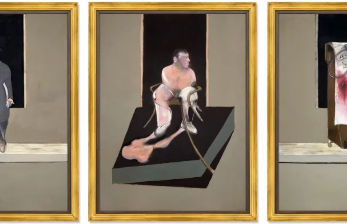 Τρίπτυχος πίνακας του Φράνσις Μπέικον εκτιμάται ότι θα πωληθεί έως και 74,5 εκατ. δολάρια