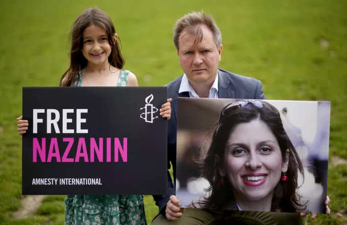 Στο αεροπλάνο της επιστροφής στη Βρετανία από το Ιράν η Ναζανίν Ζαγκάρι-Ράντκλιφ