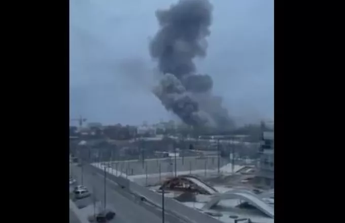 Νέος ρωσικός βομβαρδισμός στο εργοστάσιο αεροπλάνων Αντόνοβ, βόρεια του Κιέβου- Βίντεο 
