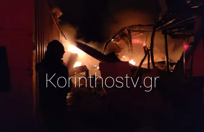Τραγωδία στην Κόρινθο: Ένας νεκρός μετά από πυρκαγιά σε επιχείρηση εστίασης- Βρέθηκαν ίχνη αθρώπινης σάρκας 