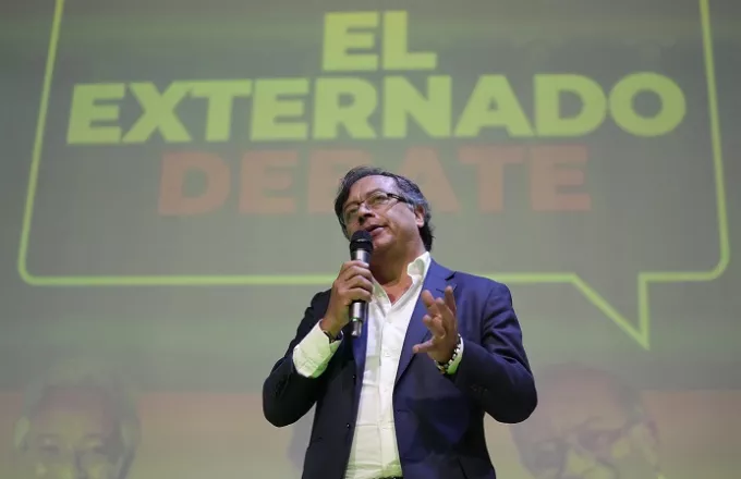 O νέος πρόεδρος της Κολομβίας Γουστάβο Πέτρο