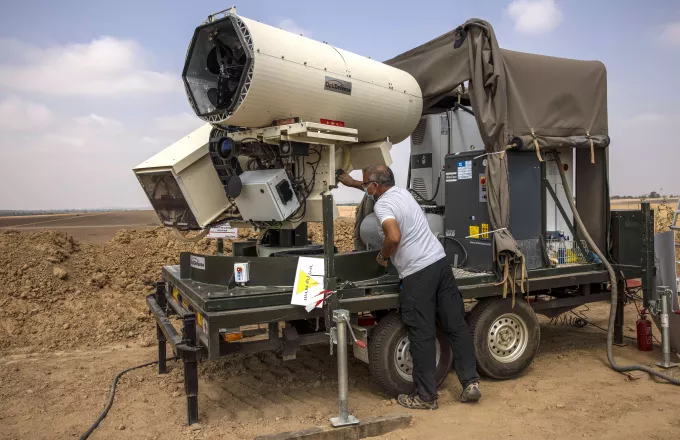 Το Ισραήλ δοκίμασε επιτυχώς νέο πυραυλικό σύστημα με λέιζερ