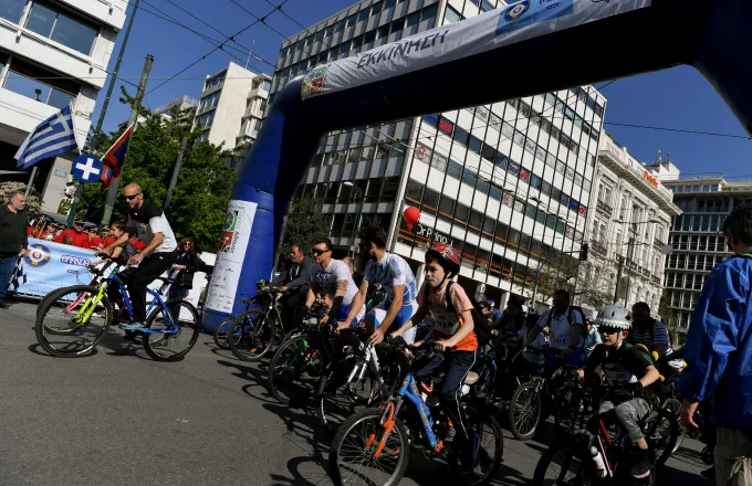 Αττική: Κυκλοφοριακές ρυθμίσεις σήμερα λόγω του Διεθνούς Ποδηλατικού Γύρου Ελλάδας