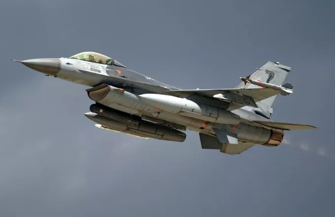Υπερπτήση τουρκικού F-16 κοντά στη Σαμοθράκη