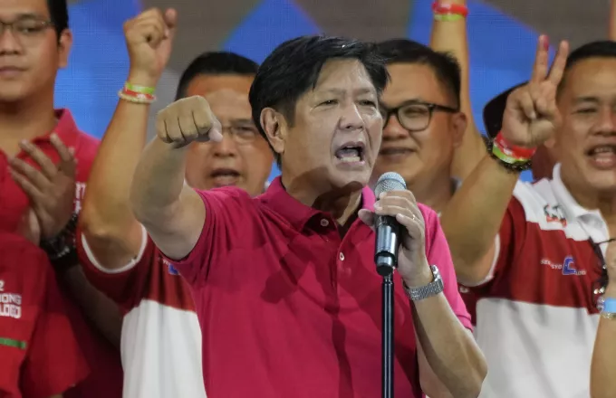 Φιλιππίνες: Προς συντριπτική νίκη στις προεδρικές εκλογές οδεύει ο Φερντινάντ Μάρκος