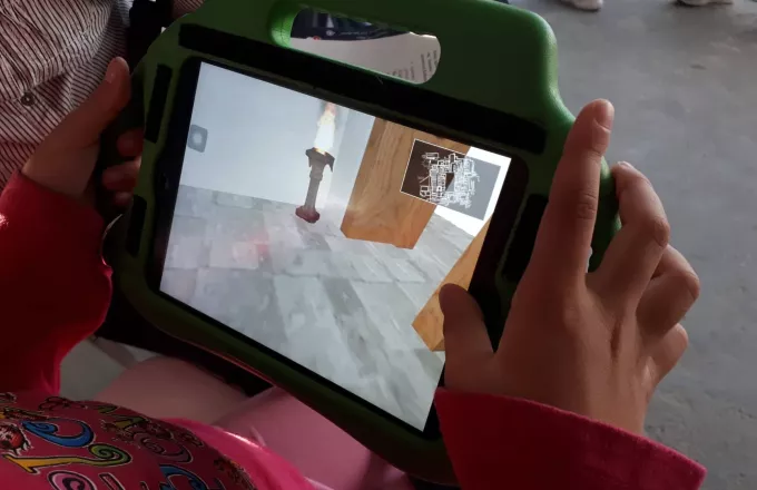 Eικονική περιήγηση 3D με tablets στην Αρχαία Ολυμπία του 2ου αι. π.Χ