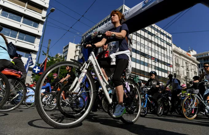 Κυκλοφοριακές ρυθμίσεις την Κυριακή στην Αθήνα λόγω της διεξαγωγής του 27ου Ποδηλατικού Γύρου