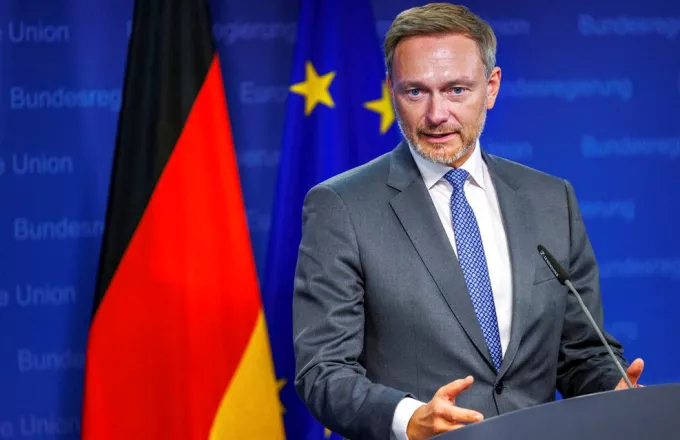 Γερμανία: Για δύσκολη πενταετία προειδοποιεί ο υπουργός Οικονομικών Κρίστιαν Λίντνερ