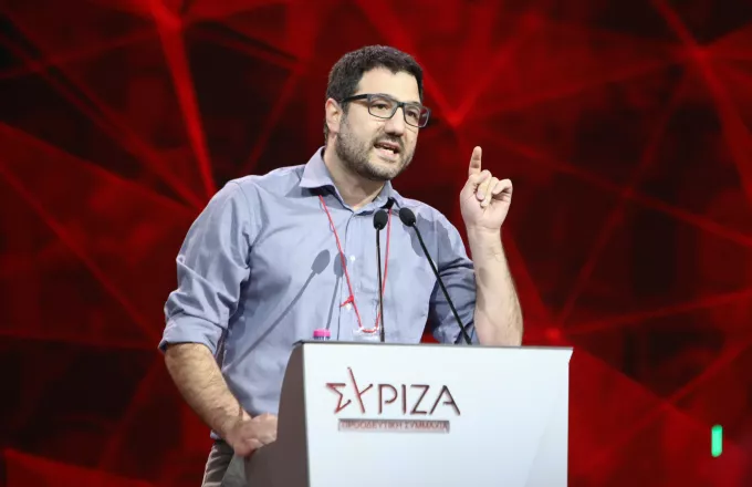 O εκπρόσωπος Τύπου του ΣΥΡΙΖΑ-Προοδευτική Συμμαχία, Νάσος Ηλιόπουλος