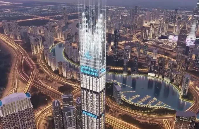 Ο ουρανοξύστης στο Ντουμπάι