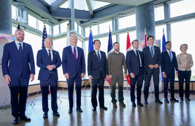  Η G7 θα παραμείνει «ενωμένη» στην υποστήριξη της Ουκρανίας 