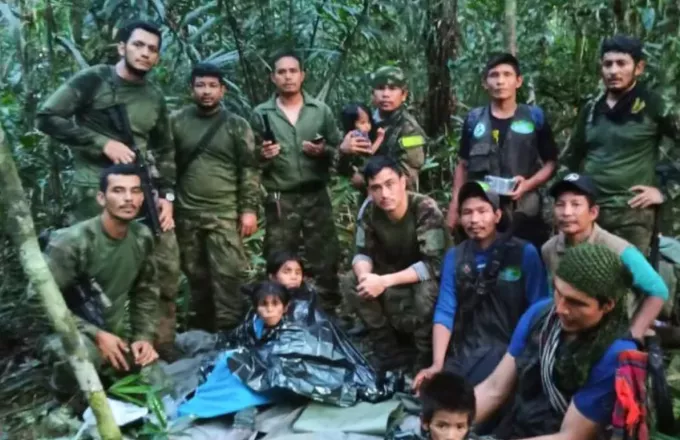 Σακούλα αλεύρι βοήθησε 4 παιδιά να επιβιώσουν στη ζούγκλα του Αμαζονίου