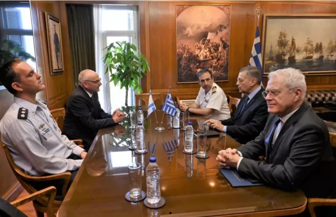Συνάντηση Αλκιβιάδη Στεφανή με τον Πρέσβη του Ισραήλ Νόαμ Κάτζ 