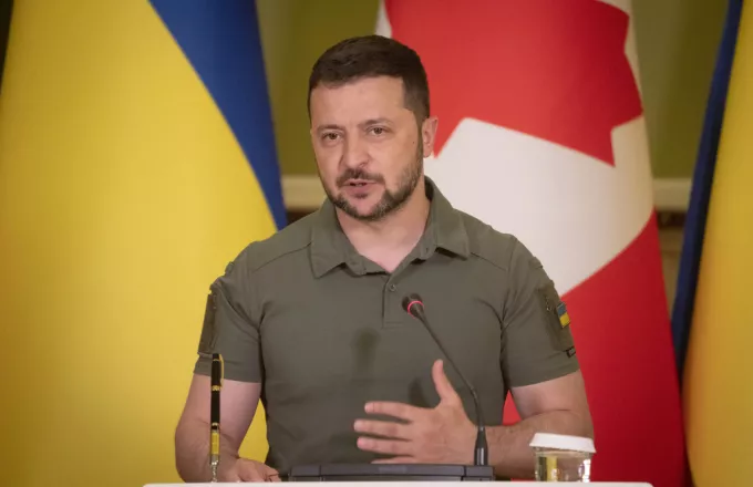 Eντολές Ζελένσκι για ενισχύσεις του βόρειου στρατιωτικού τομέα στην Ουκρανία