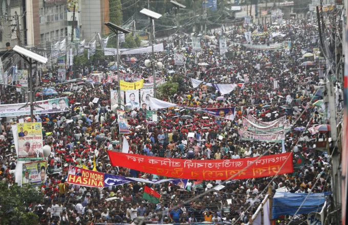 Διαδηλώσεις στο Μπανγκλαντές