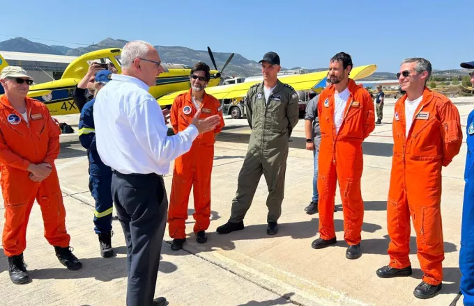 Ισραηλινά πυροσβεστικά αεροσκάφη στην Ελλάδα