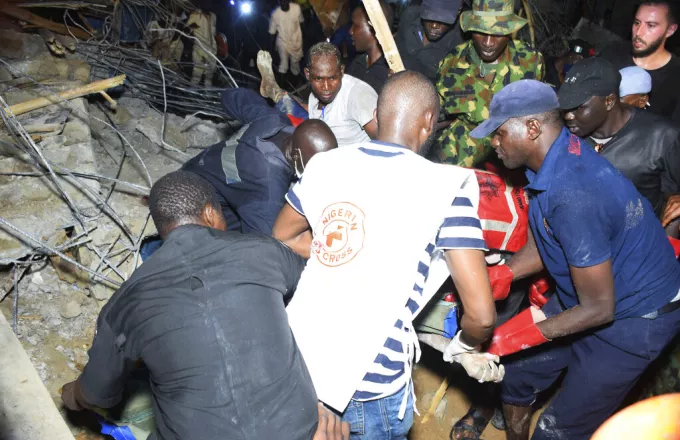 Δύο νεκροί από κατάρρευση κτιρίου στην Νιγηρία