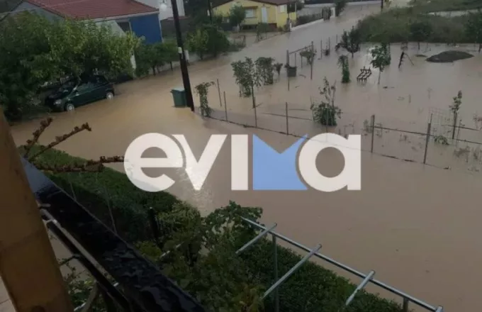 Κακοκαιρία Elias- Εύβοια: 4 χωριά έχουν αποκοπεί σε Ιστιαία- Αιδηψό