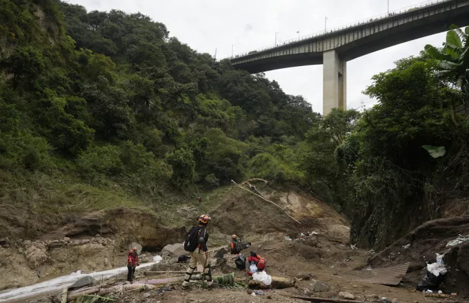 Γουατεμάλα: Τουλάχιστον 18 αγνοούμενοι μετά από πλημμύρες 