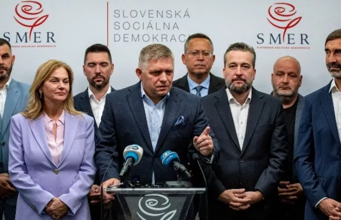 Η πρόεδρος της Σλοβακίας δίνει εντολή σχηματισμού κυβέρνησης στον Ρόμπερτ Φίτσο