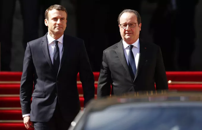 Emmanuel Macron - Francois Hollande 