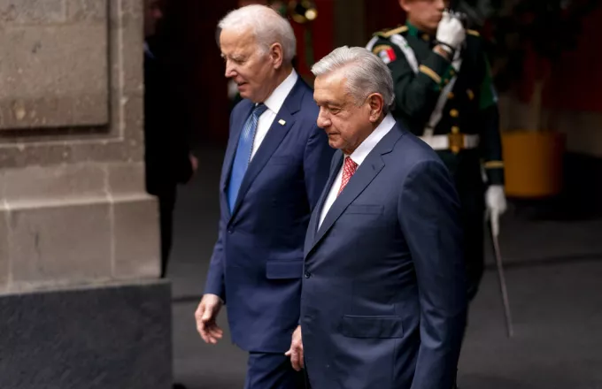 President Joe Biden - Mexican President Andres Manuel Lopez Obrador 
