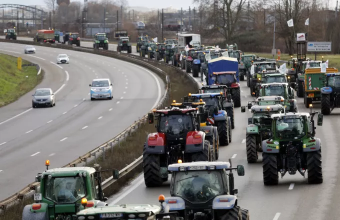 EU Europe Farmers Protests