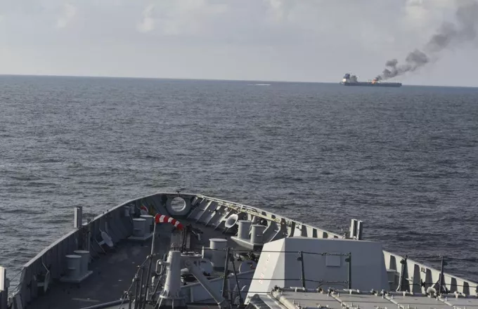Iταλικό πολεμικό πλοίο κατέρριψε ντρόουν στην Ερυθρά Θάλασσα