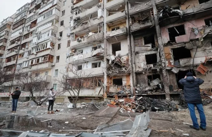Βόμβα έπληξε νοσοκομείο στο Χάρκοβο