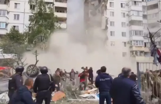 Κτίριο κατέρρευσε Ρωσία