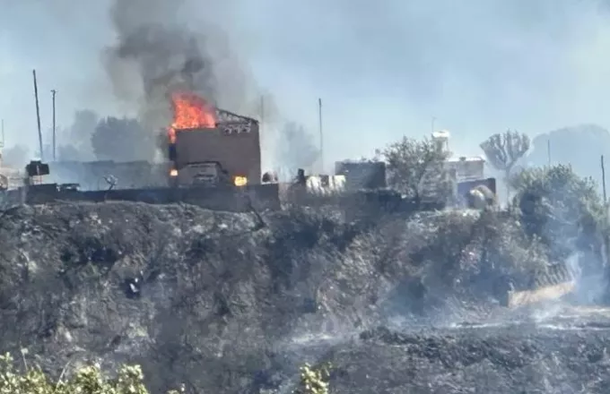 Κύπρος: Μεγάλη πυρκαγιά καίει για τρίτη ημέρα στην Πάφο