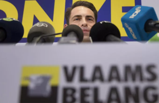 Tom Van Grieken, Αρχηγός του Vlaams Belang