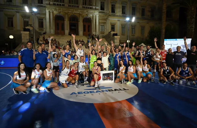 Στη Σύρο το μεγαλύτερο FIBA 3X3 Stoiximan AegeanBall Festival