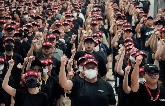 Samsung απεργία Νότια Κορέα 