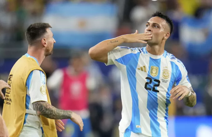 «Χρυσός» Λαουτάρο λύτρωσε την Αργεντινή και της χάρισε το Copa America