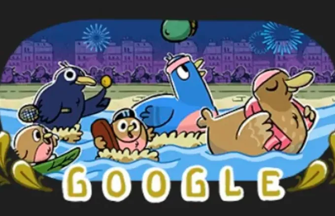 Google: Γιορτάζει την έναρξη των Ολυμπιακών Αγώνων του Παρισιού 2024 με ένα Doodle