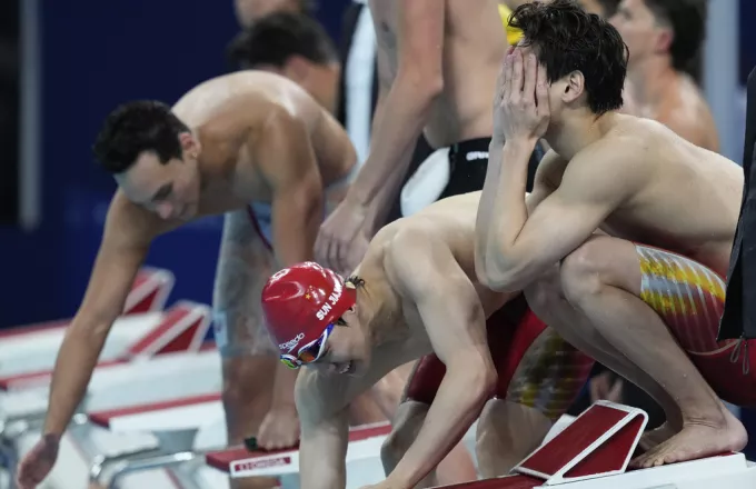 men's 4x100-meter Olympics China's team