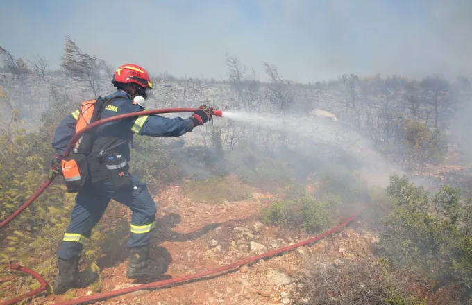 Φωτιά Καλύβια Θωρικού