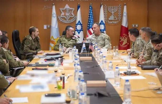 Μεσανατολικό: Ο επικεφαλής της Centcom επισκέπτεται το Ισραήλ